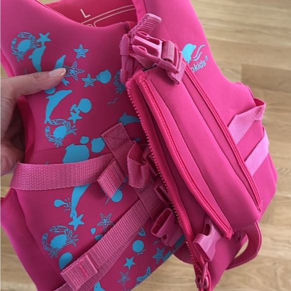 Gogokids Swim Vest - Pink NWOT - Picture 1 of 3